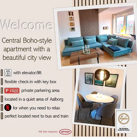 Apartment Nordic Style In Aalborg